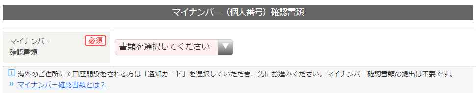 LION FXマイナンバーカード